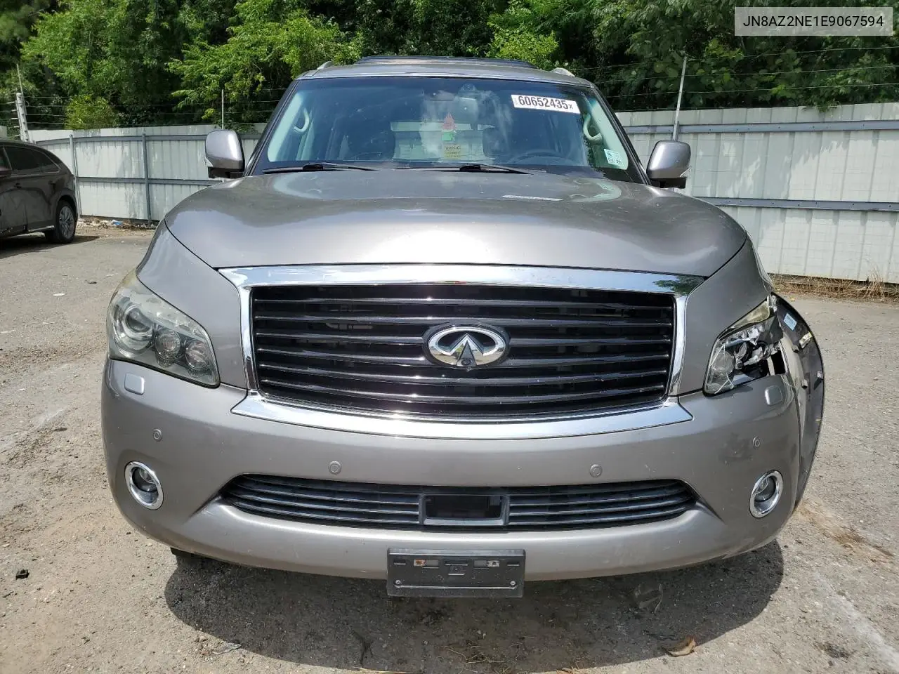 2014 Infiniti Qx80 VIN: JN8AZ2NE1E9067594 Lot: 60652435