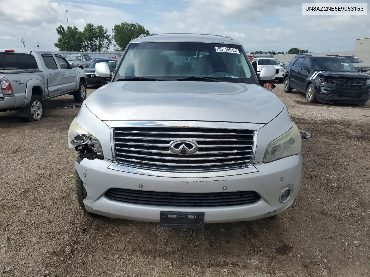 2014 Infiniti Qx80 VIN: JN8AZ2NE6E9063153 Lot: 60714045