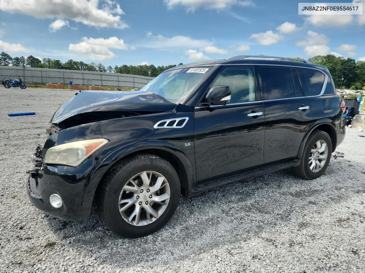 2014 Infiniti Qx80 VIN: JN8AZ2NF0E9554617 Lot: 61497525