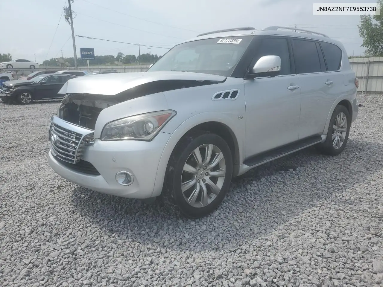 2014 Infiniti Qx80 VIN: JN8AZ2NF7E9553738 Lot: 62172325