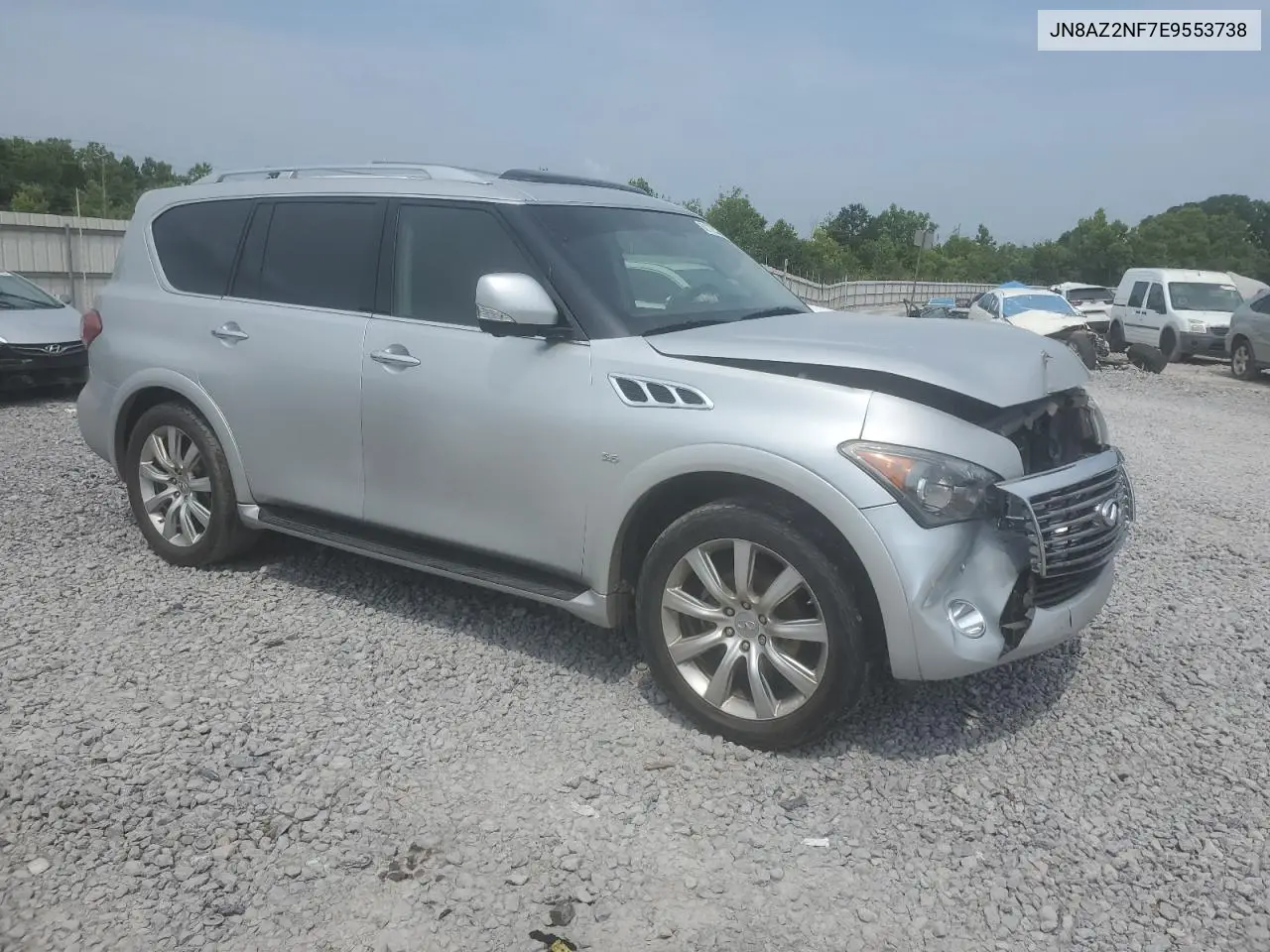 2014 Infiniti Qx80 VIN: JN8AZ2NF7E9553738 Lot: 62172325