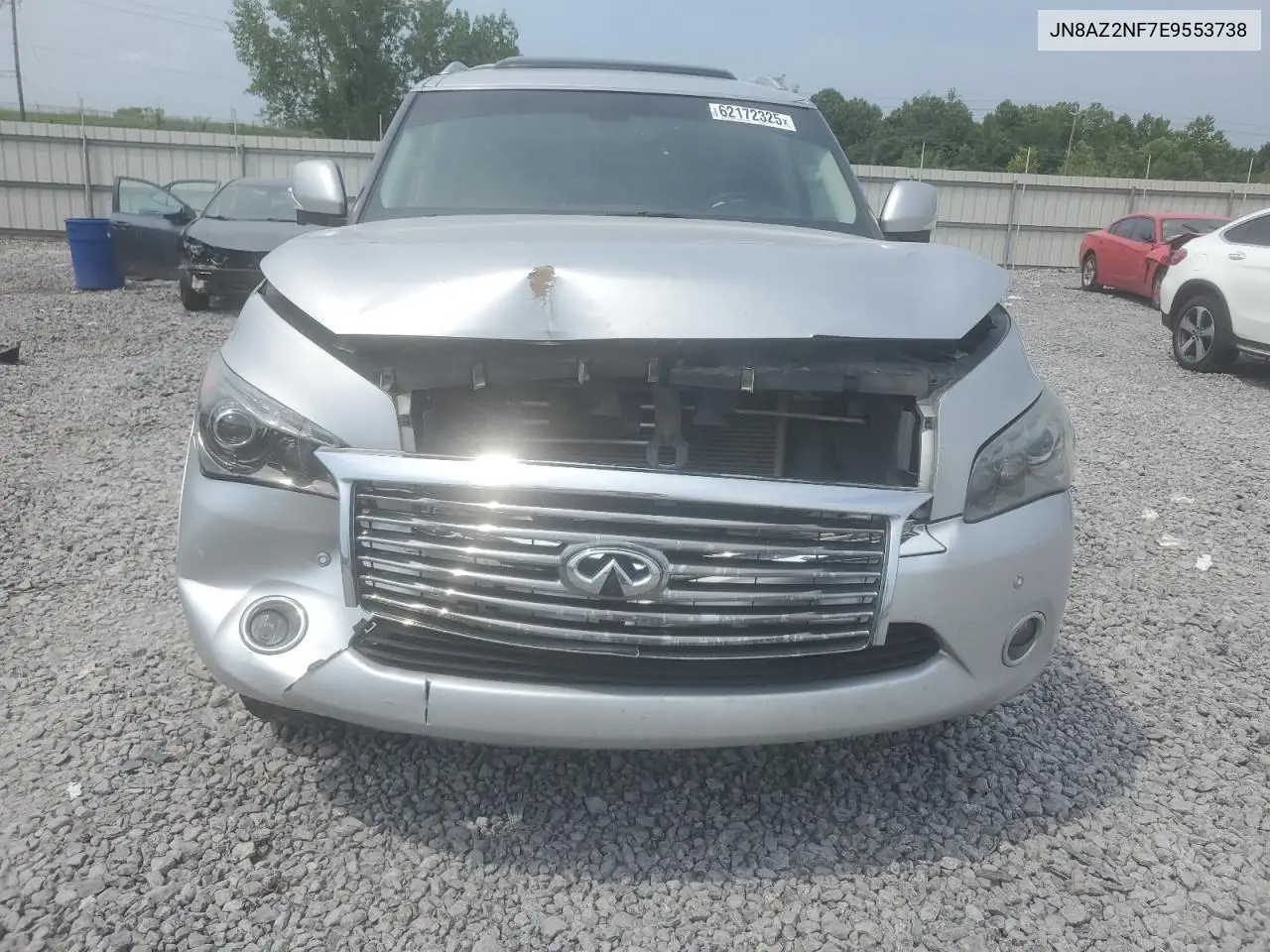 2014 Infiniti Qx80 VIN: JN8AZ2NF7E9553738 Lot: 62172325