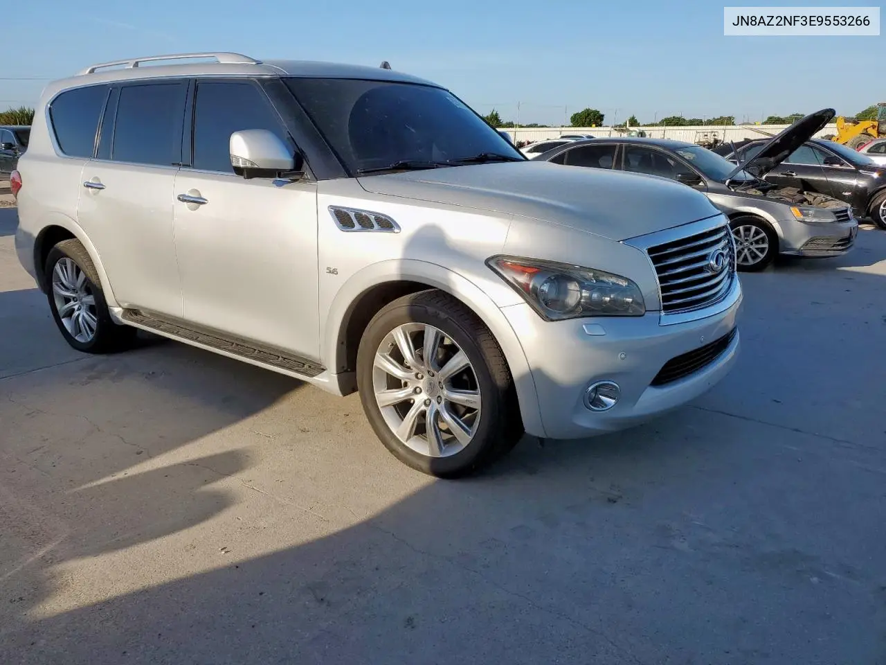 2014 Infiniti Qx80 VIN: JN8AZ2NF3E9553266 Lot: 62496215