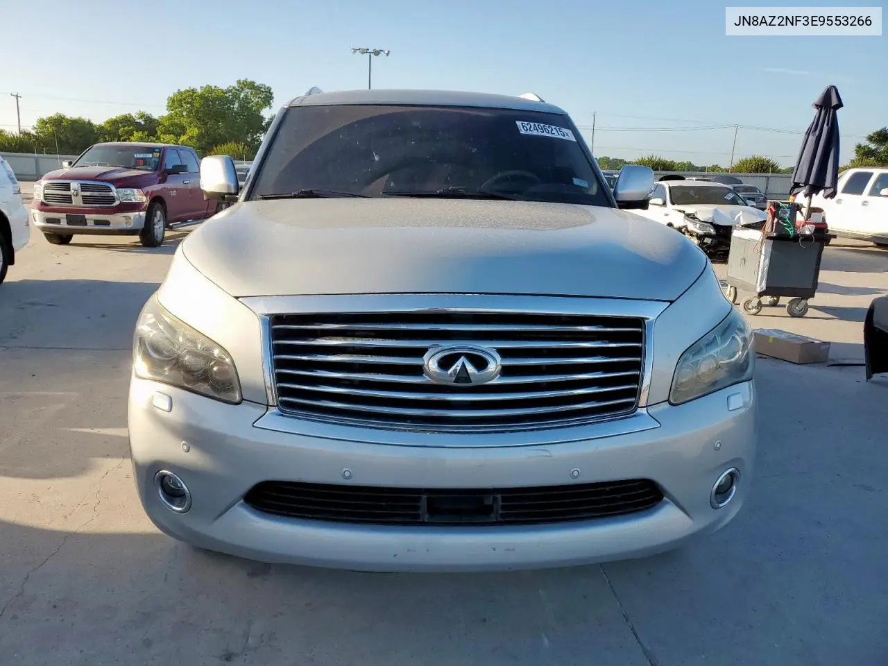 2014 Infiniti Qx80 VIN: JN8AZ2NF3E9553266 Lot: 62496215