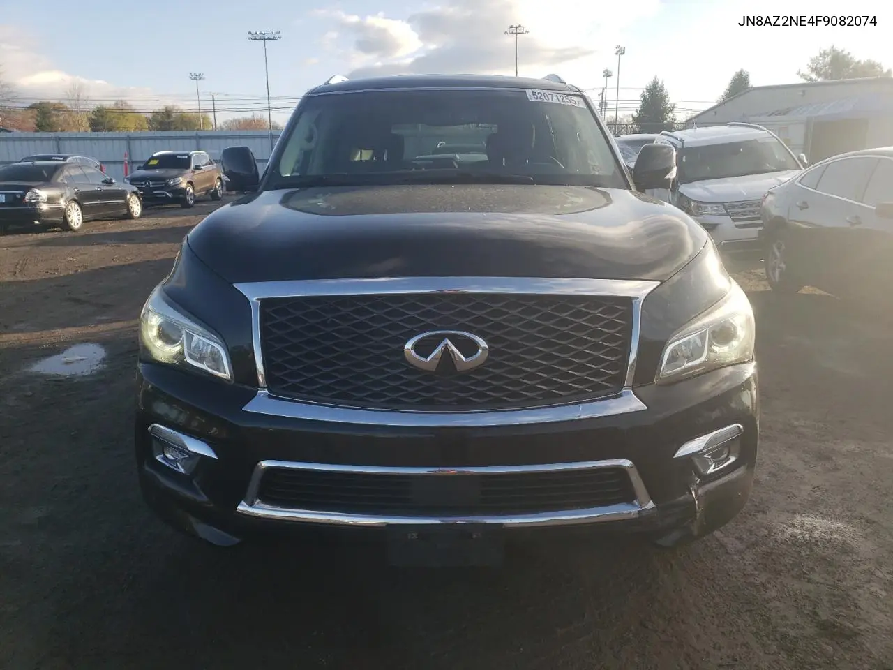 2015 Infiniti Qx80 VIN: JN8AZ2NE4F9082074 Lot: 52071255