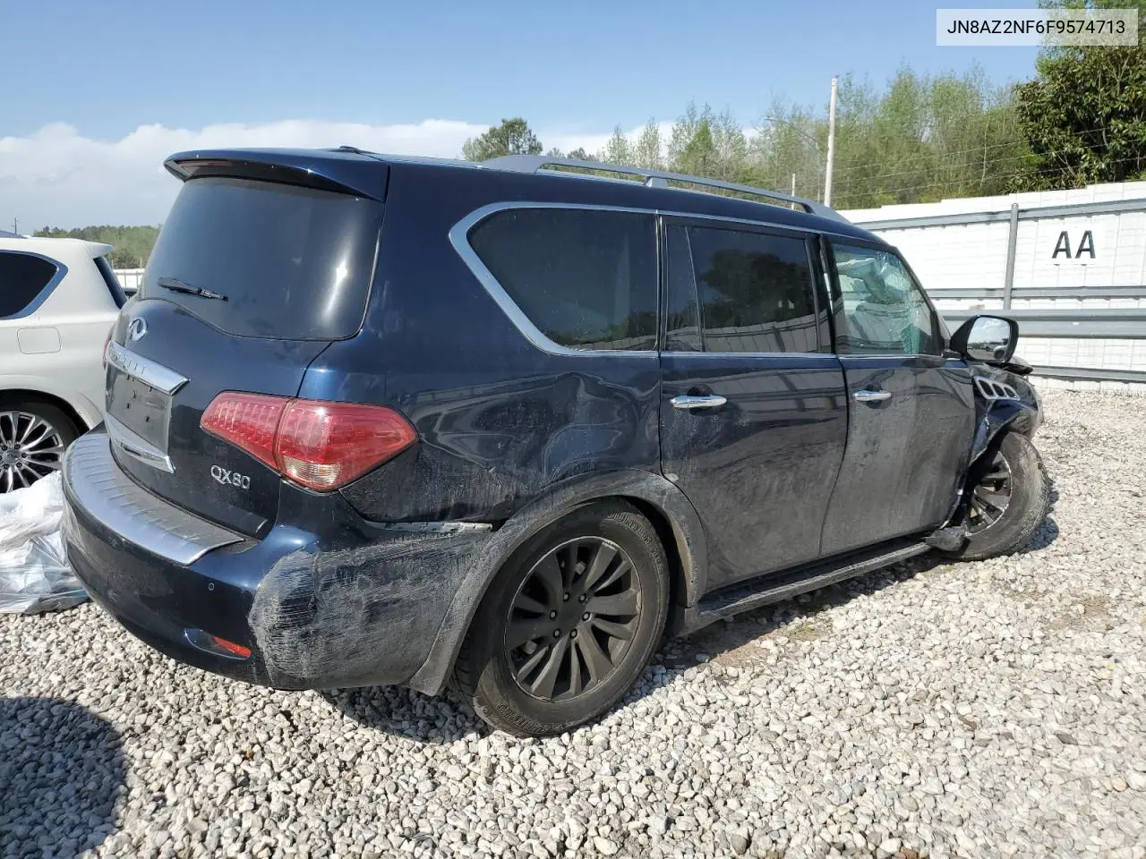 2015 Infiniti Qx80 VIN: JN8AZ2NF6F9574713 Lot: 52561015