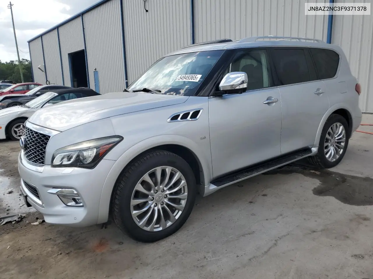 2015 Infiniti Qx80 VIN: JN8AZ2NC3F9371378 Lot: 54949365