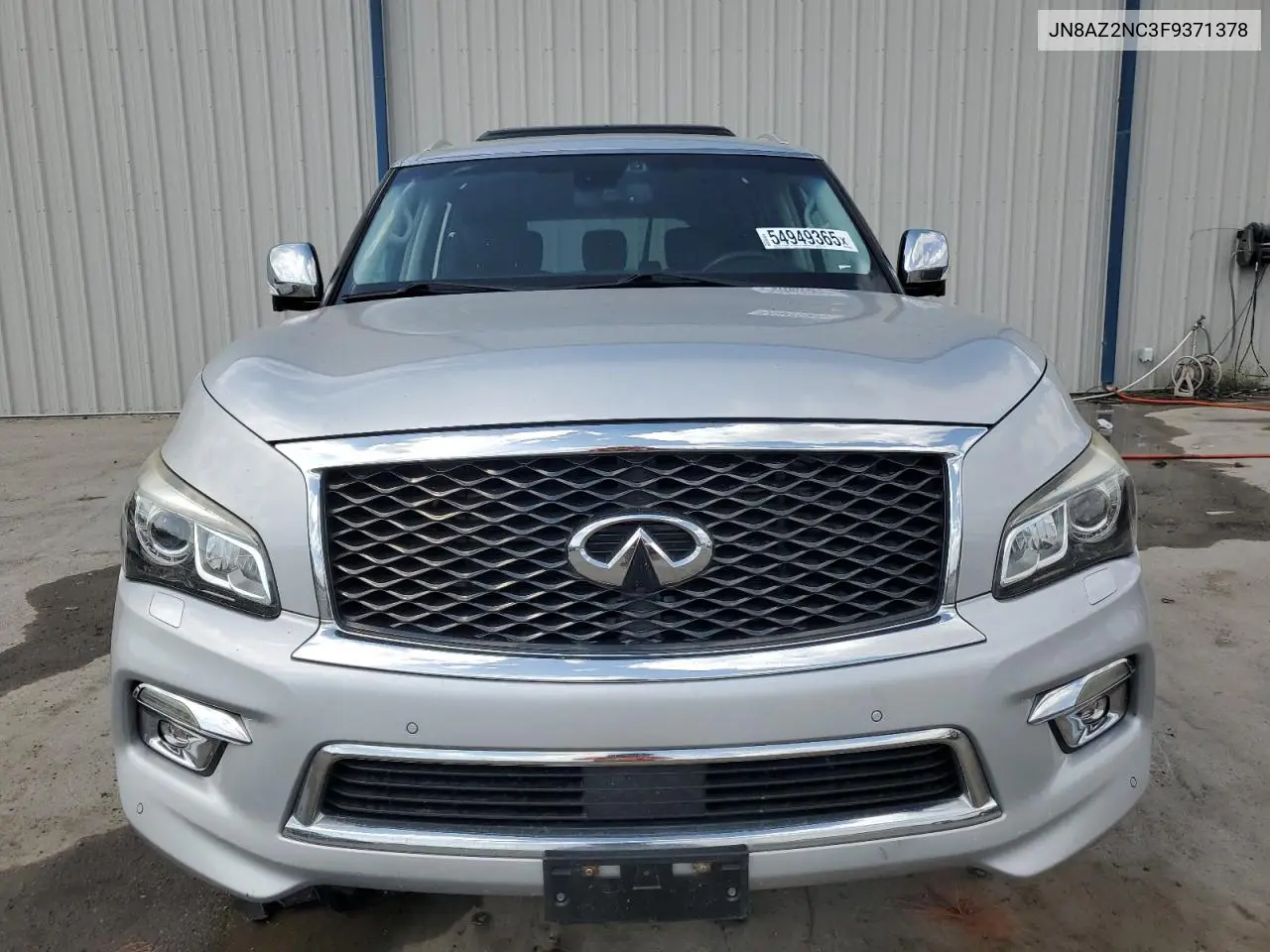 2015 Infiniti Qx80 VIN: JN8AZ2NC3F9371378 Lot: 54949365