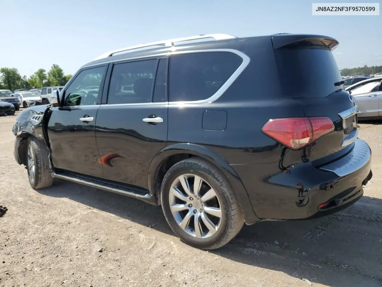 2015 Infiniti Qx80 VIN: JN8AZ2NF3F9570599 Lot: 55223705