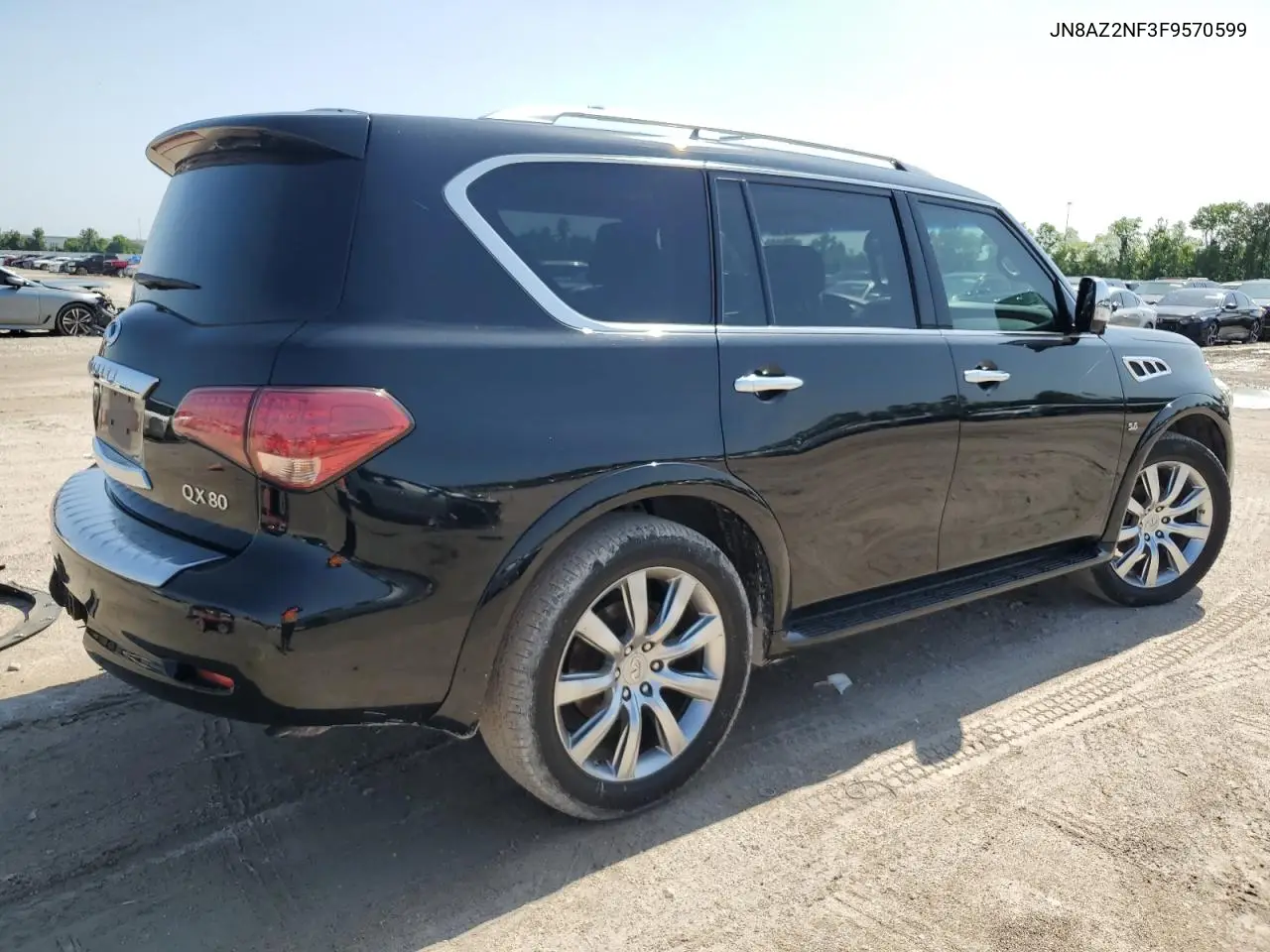 2015 Infiniti Qx80 VIN: JN8AZ2NF3F9570599 Lot: 55223705