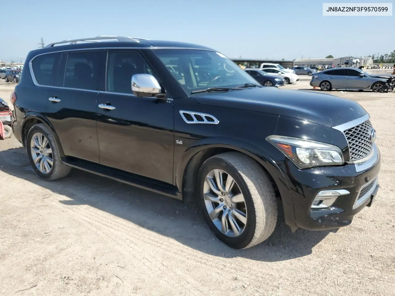 2015 Infiniti Qx80 VIN: JN8AZ2NF3F9570599 Lot: 55223705
