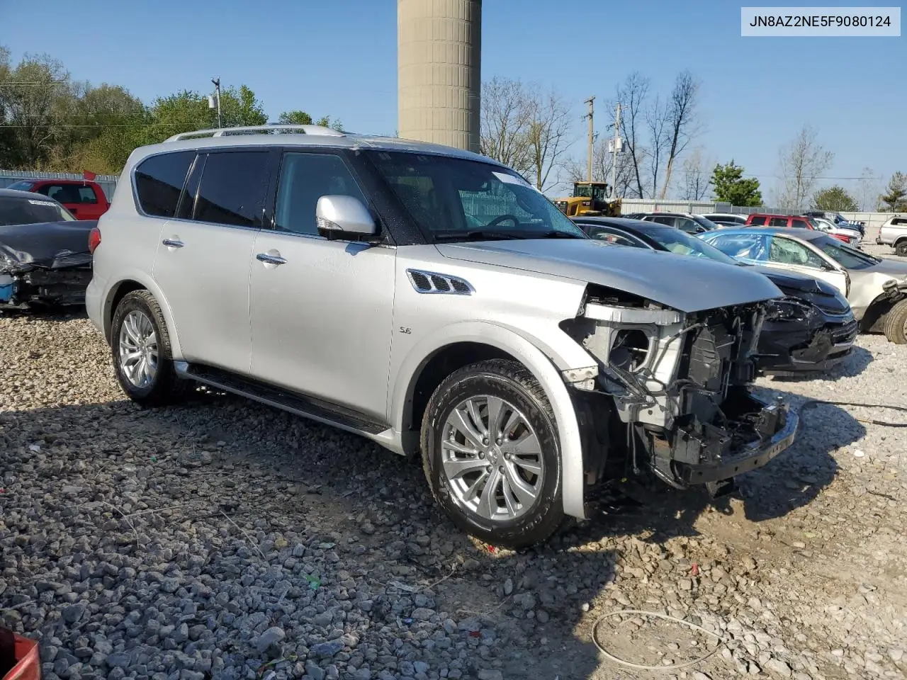 2015 Infiniti Qx80 VIN: JN8AZ2NE5F9080124 Lot: 55226415