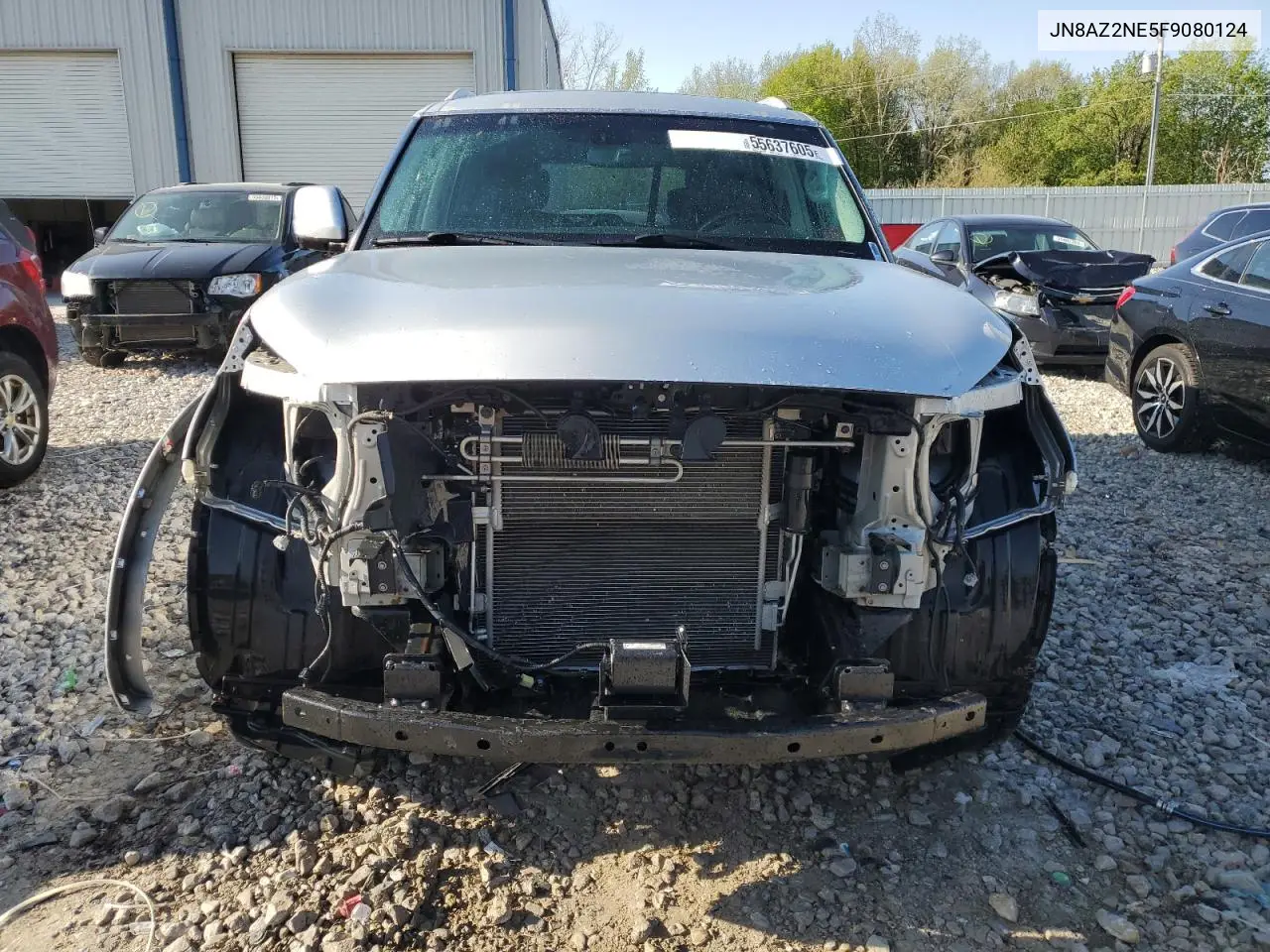 2015 Infiniti Qx80 VIN: JN8AZ2NE5F9080124 Lot: 55226415