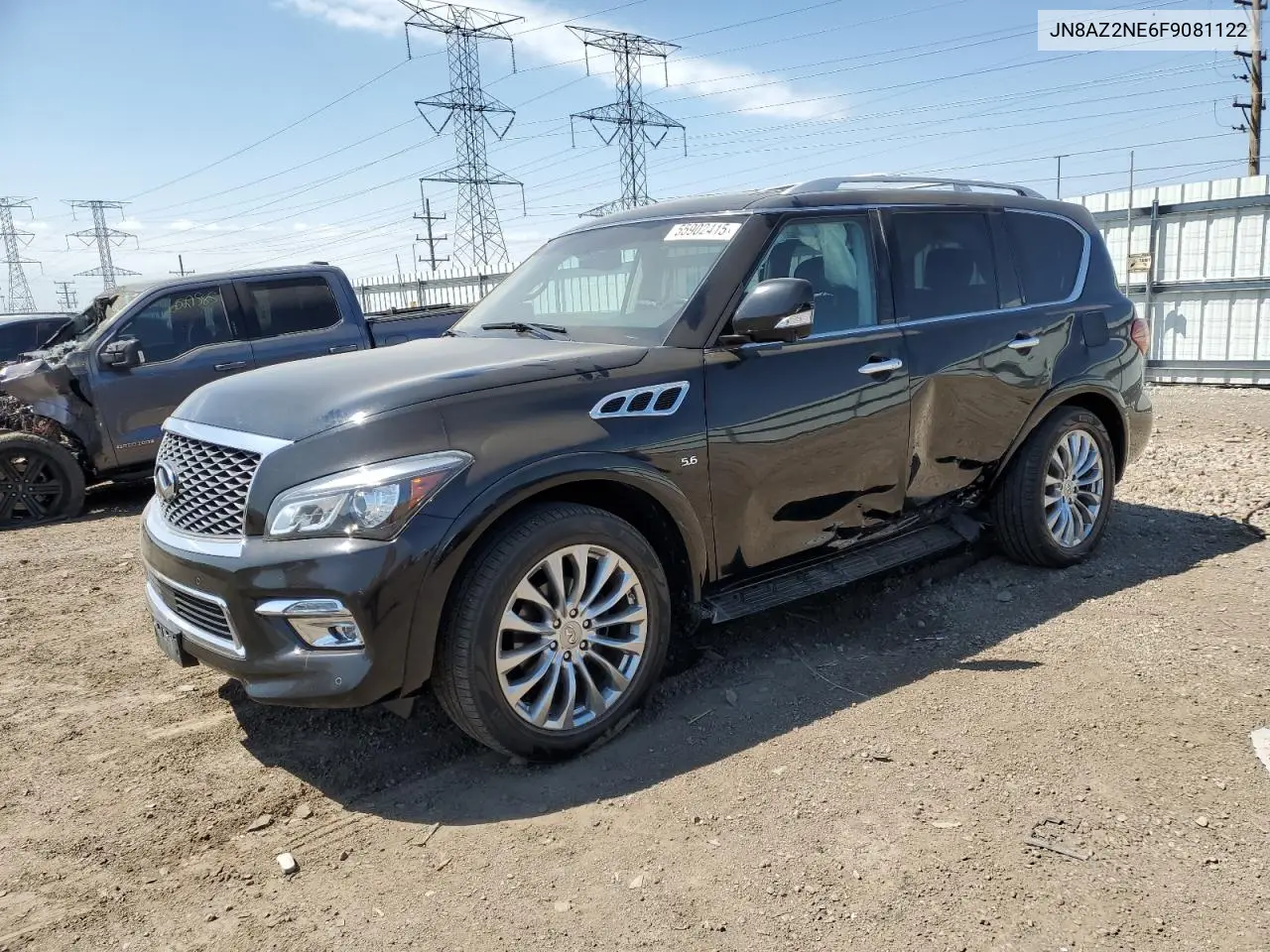 2015 Infiniti Qx80 VIN: JN8AZ2NE6F9081122 Lot: 55902415