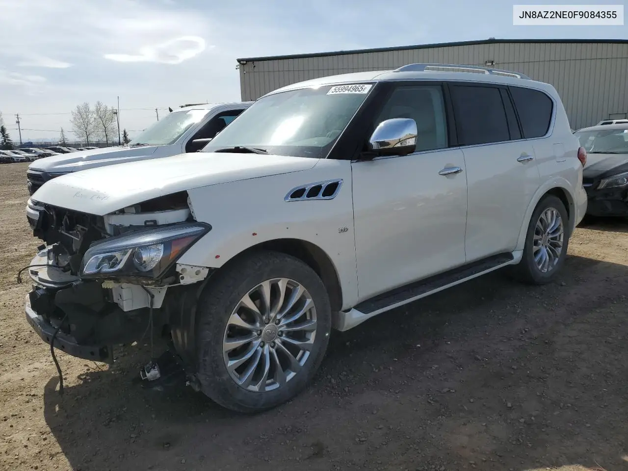 2015 Infiniti Qx80 VIN: JN8AZ2NE0F9084355 Lot: 55994965