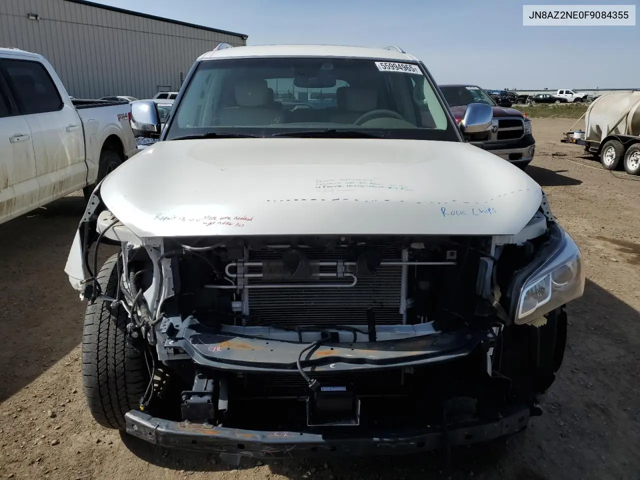 2015 Infiniti Qx80 VIN: JN8AZ2NE0F9084355 Lot: 55994965