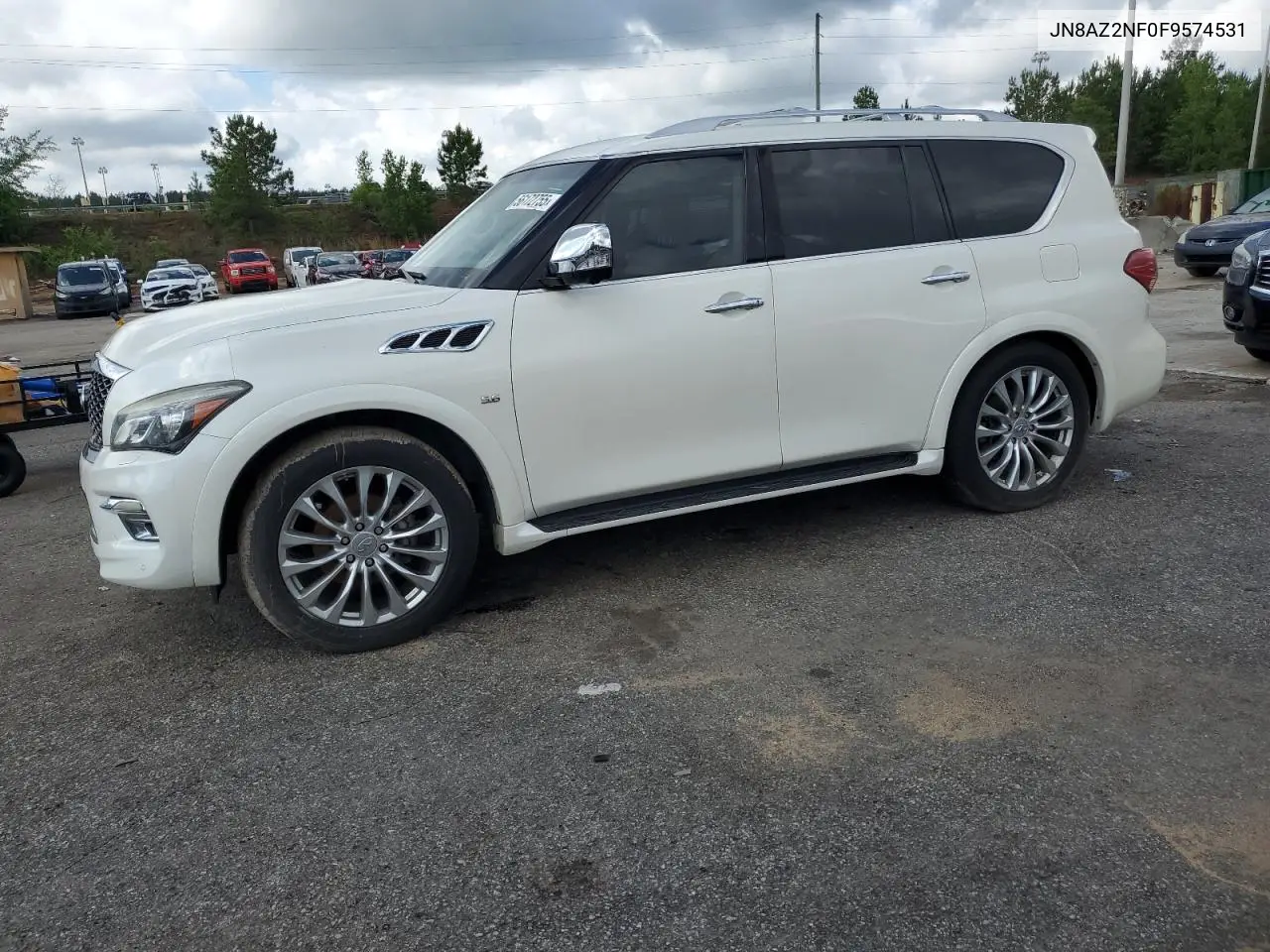 2015 Infiniti Qx80 VIN: JN8AZ2NF0F9574531 Lot: 56172755