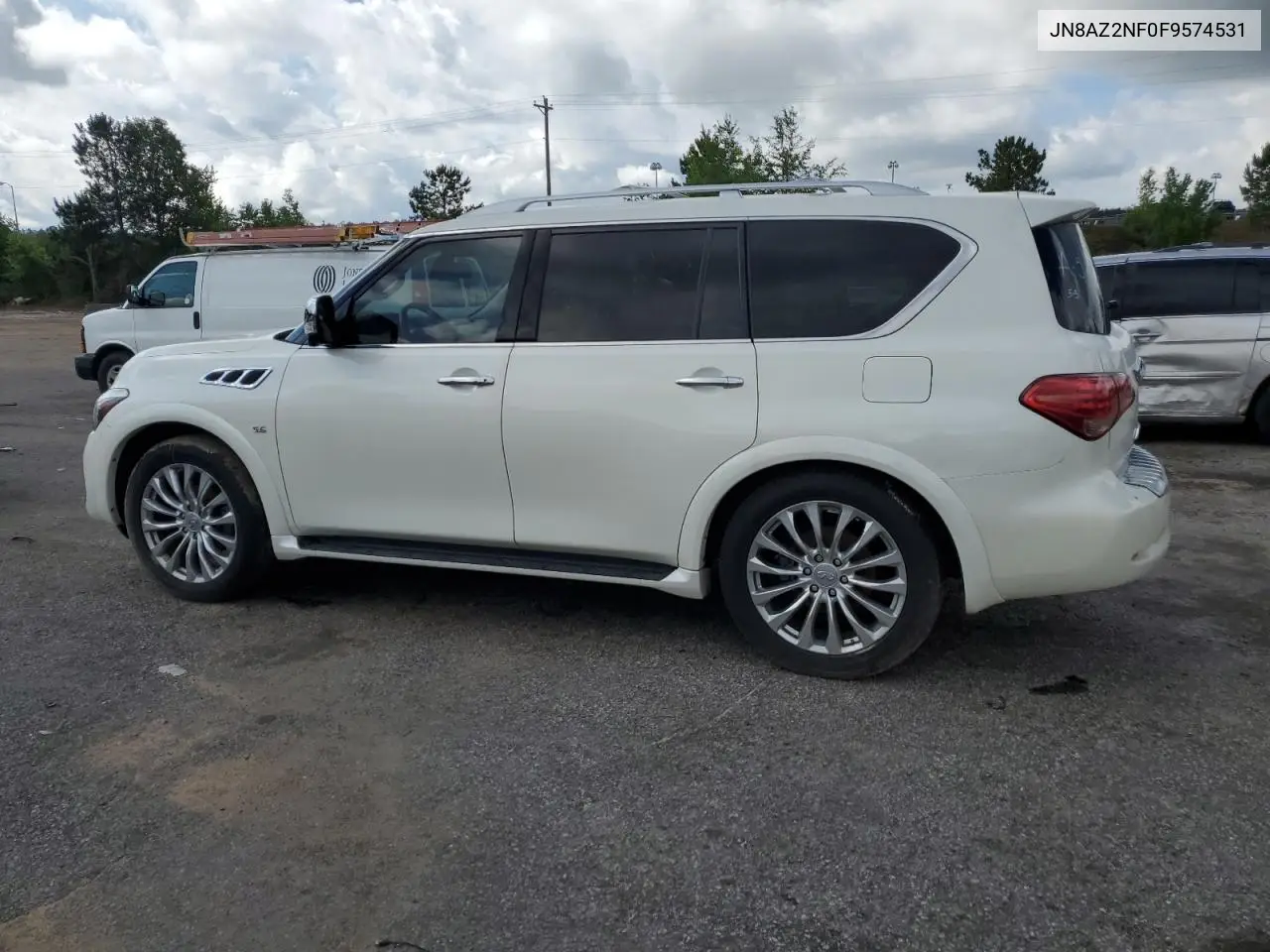 2015 Infiniti Qx80 VIN: JN8AZ2NF0F9574531 Lot: 56172755