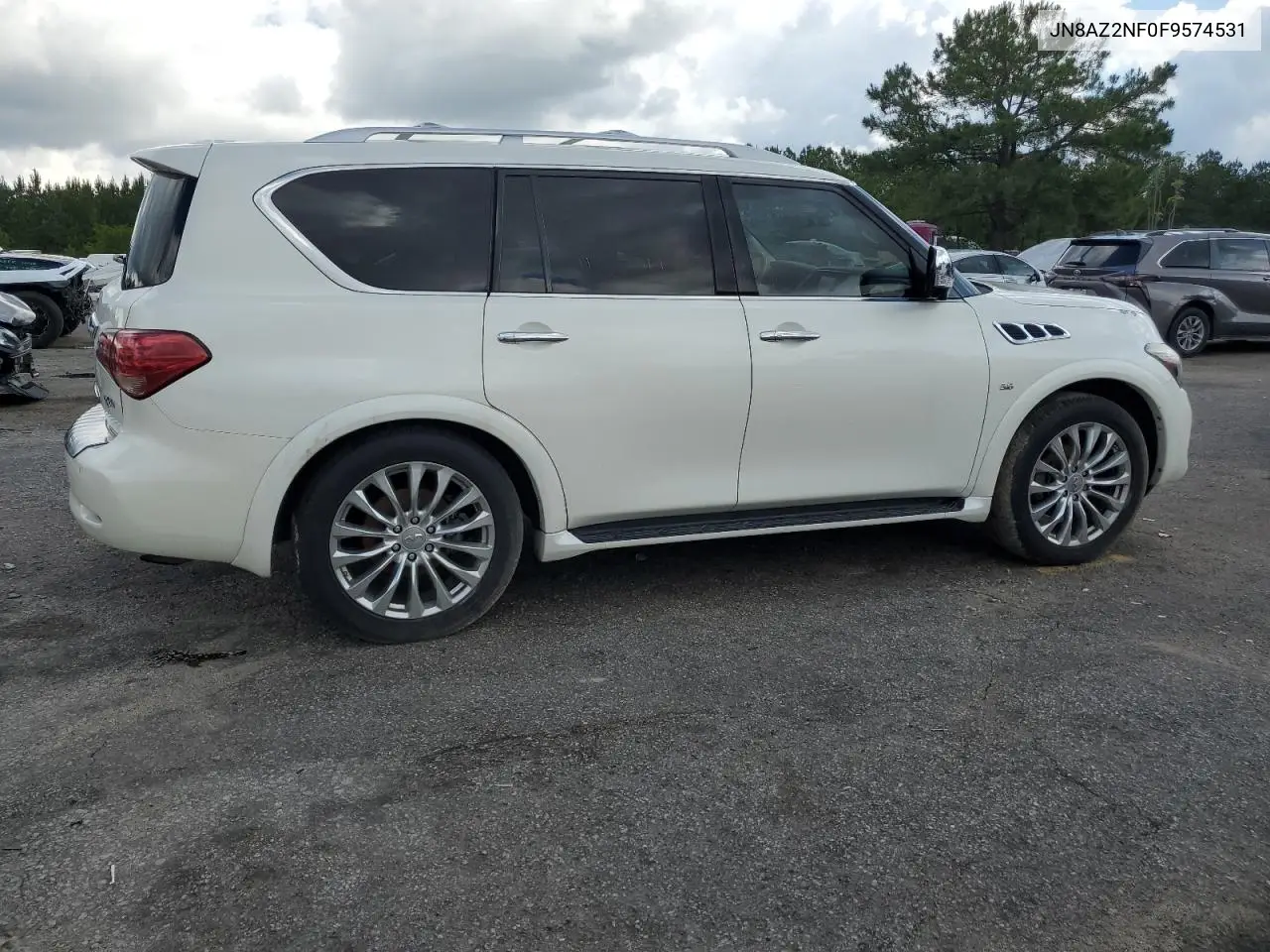 2015 Infiniti Qx80 VIN: JN8AZ2NF0F9574531 Lot: 56172755