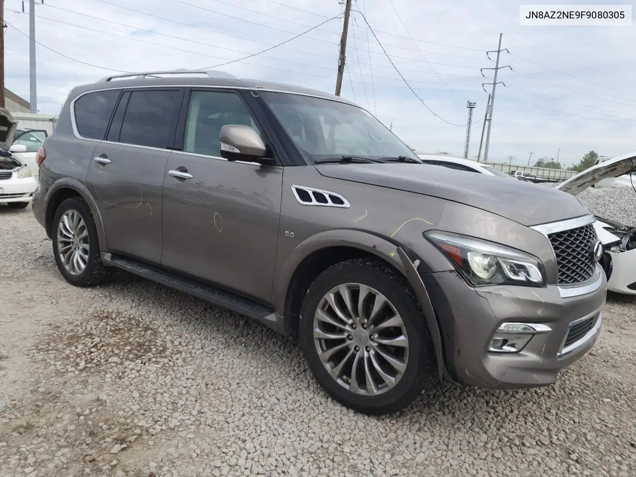 2015 Infiniti Qx80 VIN: JN8AZ2NE9F9080305 Lot: 56651805