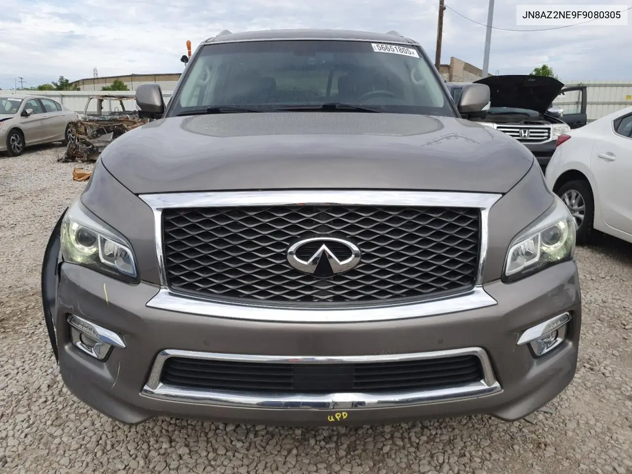 2015 Infiniti Qx80 VIN: JN8AZ2NE9F9080305 Lot: 56651805