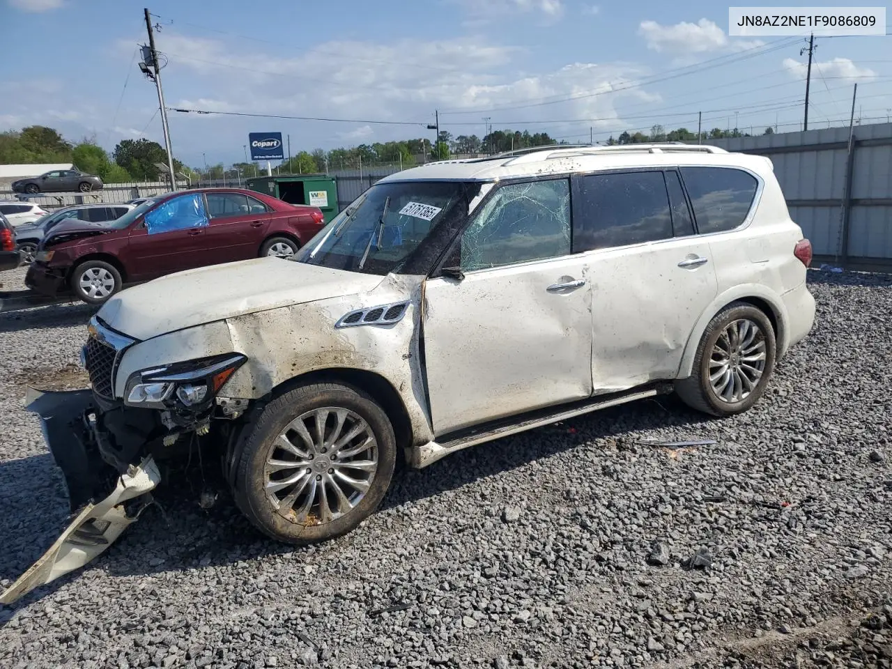 2015 Infiniti Qx80 VIN: JN8AZ2NE1F9086809 Lot: 61861275