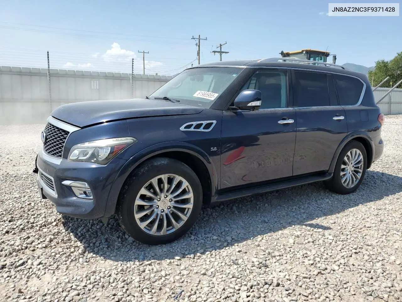 2015 Infiniti Qx80 VIN: JN8AZ2NC3F9371428 Lot: 61965955