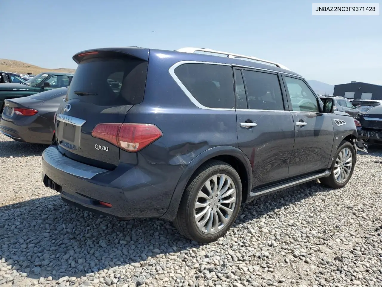 2015 Infiniti Qx80 VIN: JN8AZ2NC3F9371428 Lot: 61965955