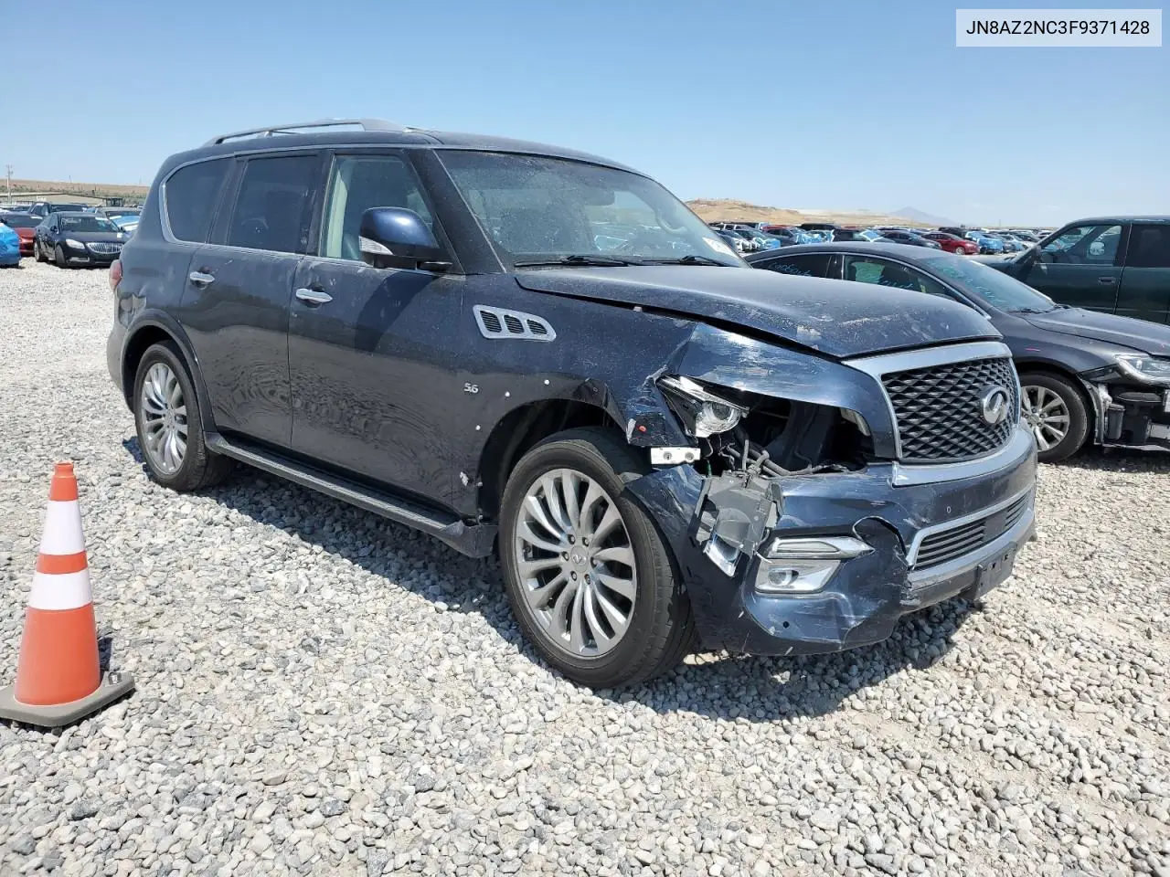 2015 Infiniti Qx80 VIN: JN8AZ2NC3F9371428 Lot: 61965955