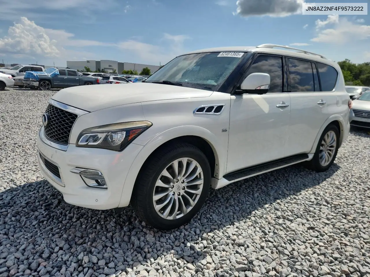 2015 Infiniti Qx80 VIN: JN8AZ2NF4F9573222 Lot: 62461365