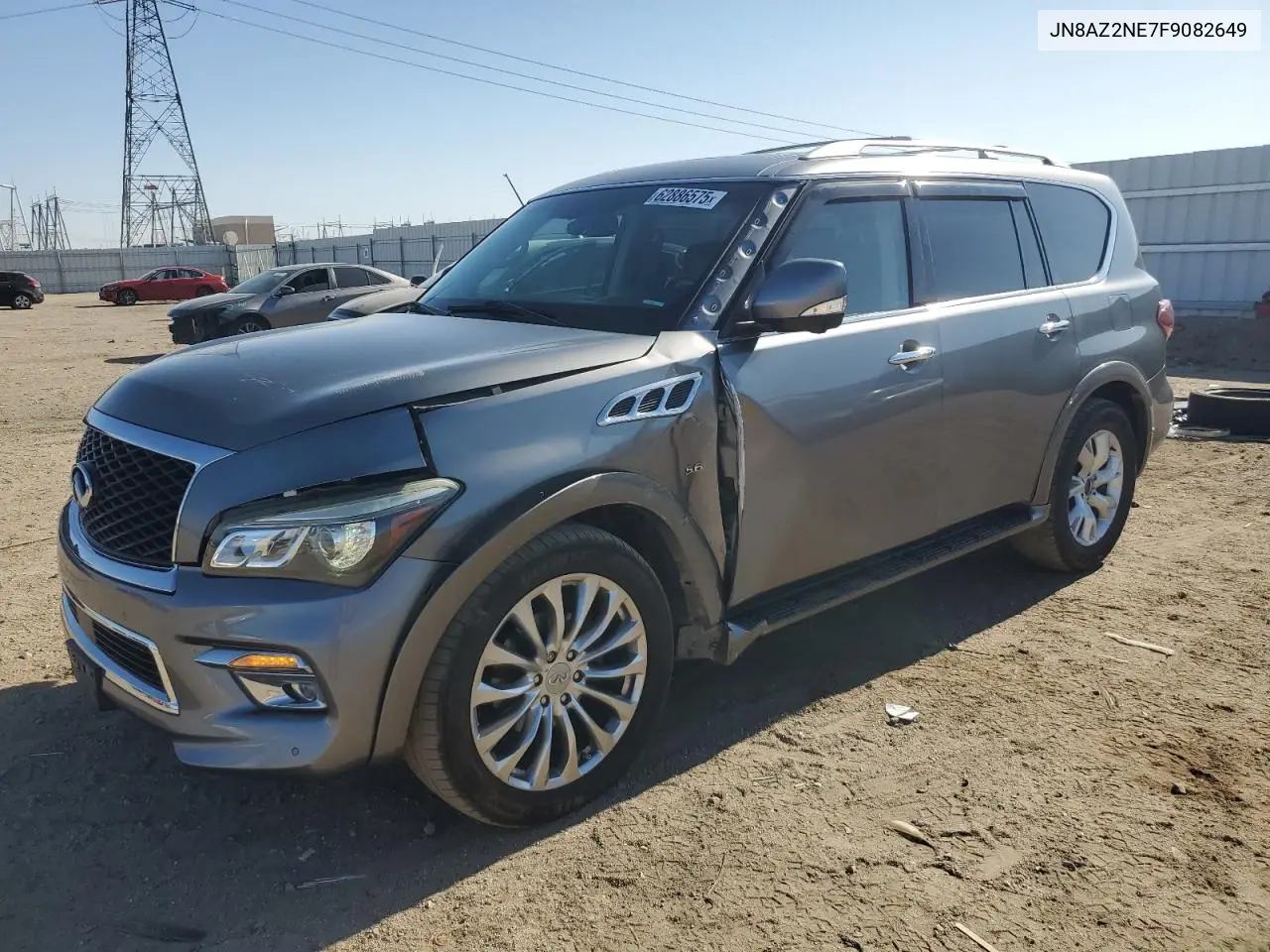 2015 Infiniti Qx80 VIN: JN8AZ2NE7F9082649 Lot: 62886575