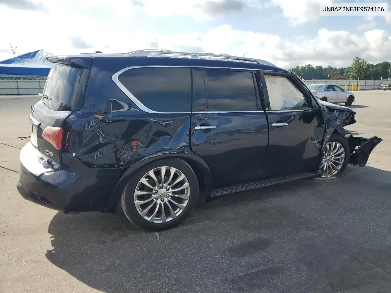 2015 Infiniti Qx80 VIN: JN8AZ2NF3F9574166 Lot: 63058935