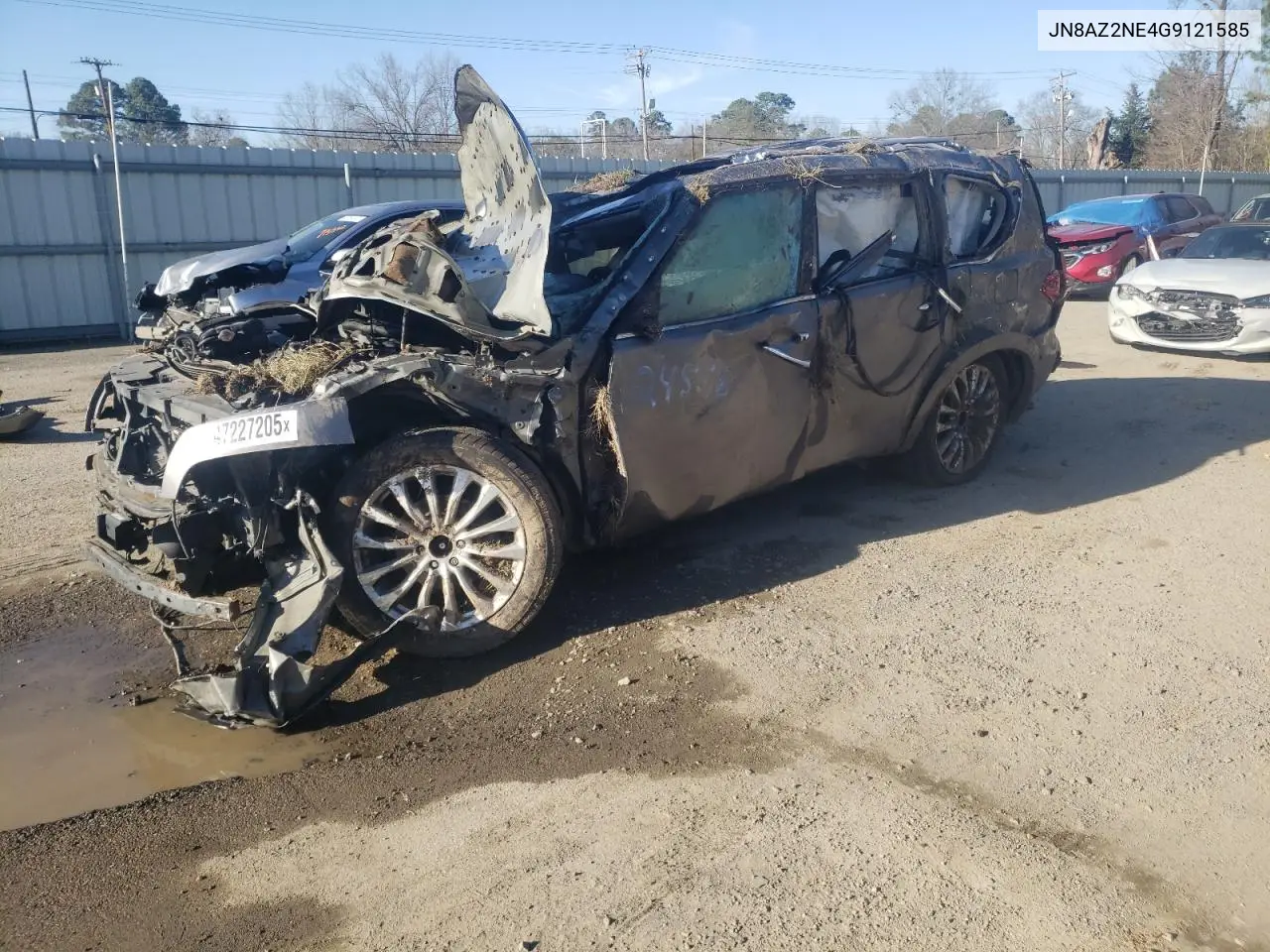 2016 Infiniti Qx80 VIN: JN8AZ2NE4G9121585 Lot: 47227205