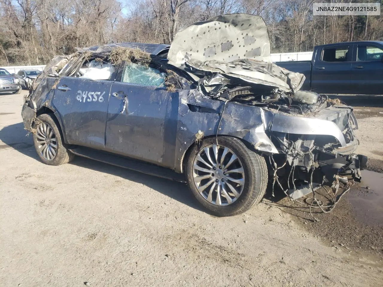 2016 Infiniti Qx80 VIN: JN8AZ2NE4G9121585 Lot: 47227205