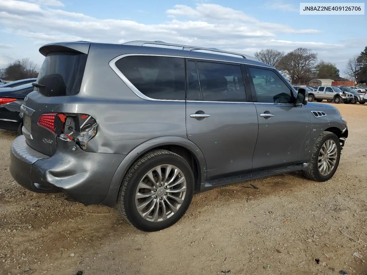 2016 Infiniti Qx80 VIN: JN8AZ2NE4G9126706 Lot: 48589555