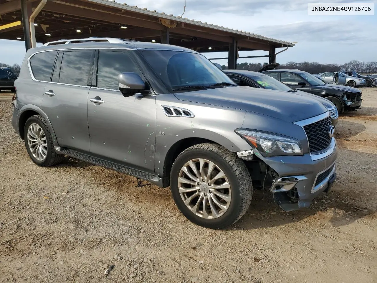 2016 Infiniti Qx80 VIN: JN8AZ2NE4G9126706 Lot: 48589555