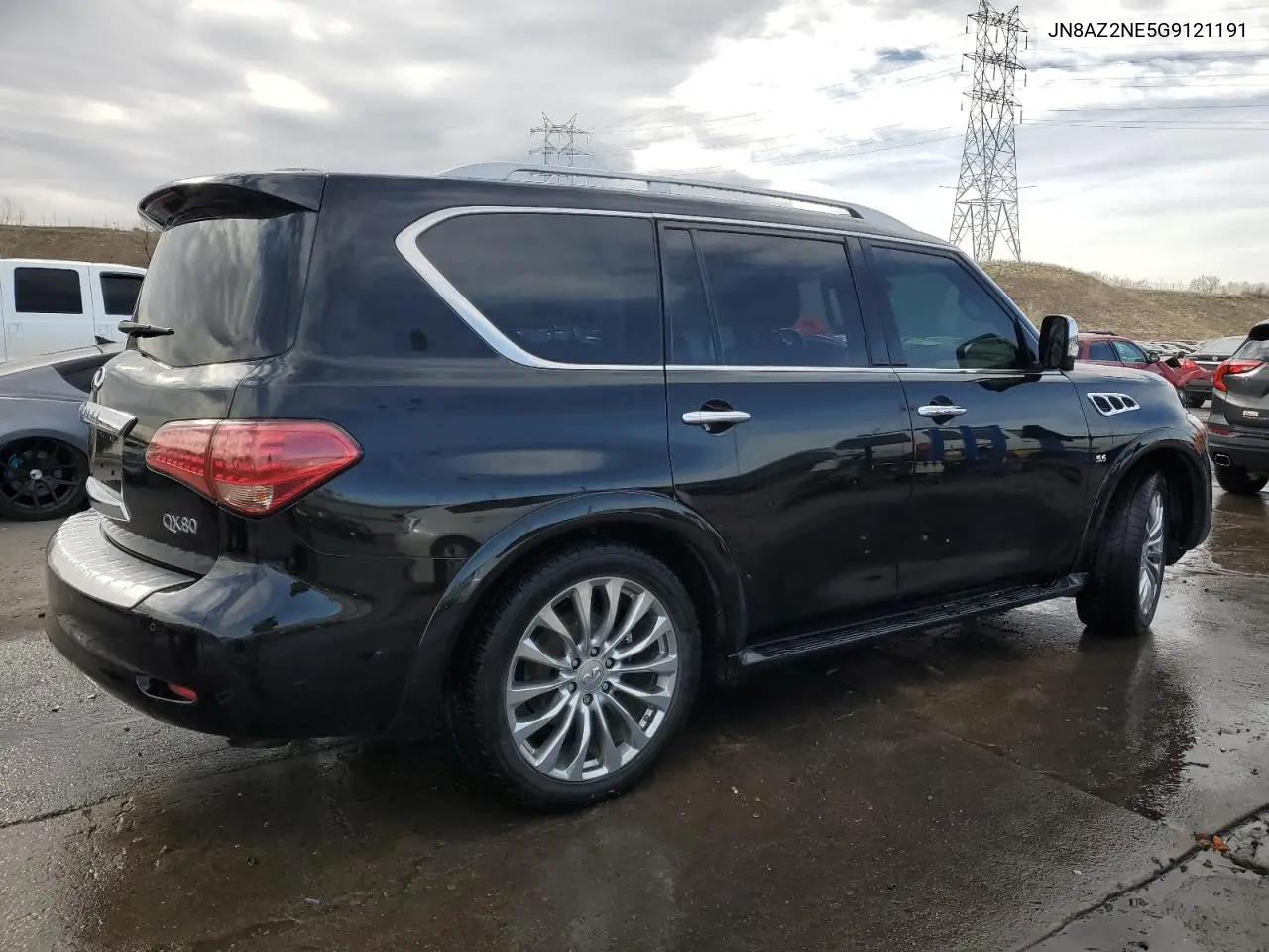 2016 Infiniti Qx80 VIN: JN8AZ2NE5G9121191 Lot: 51083675