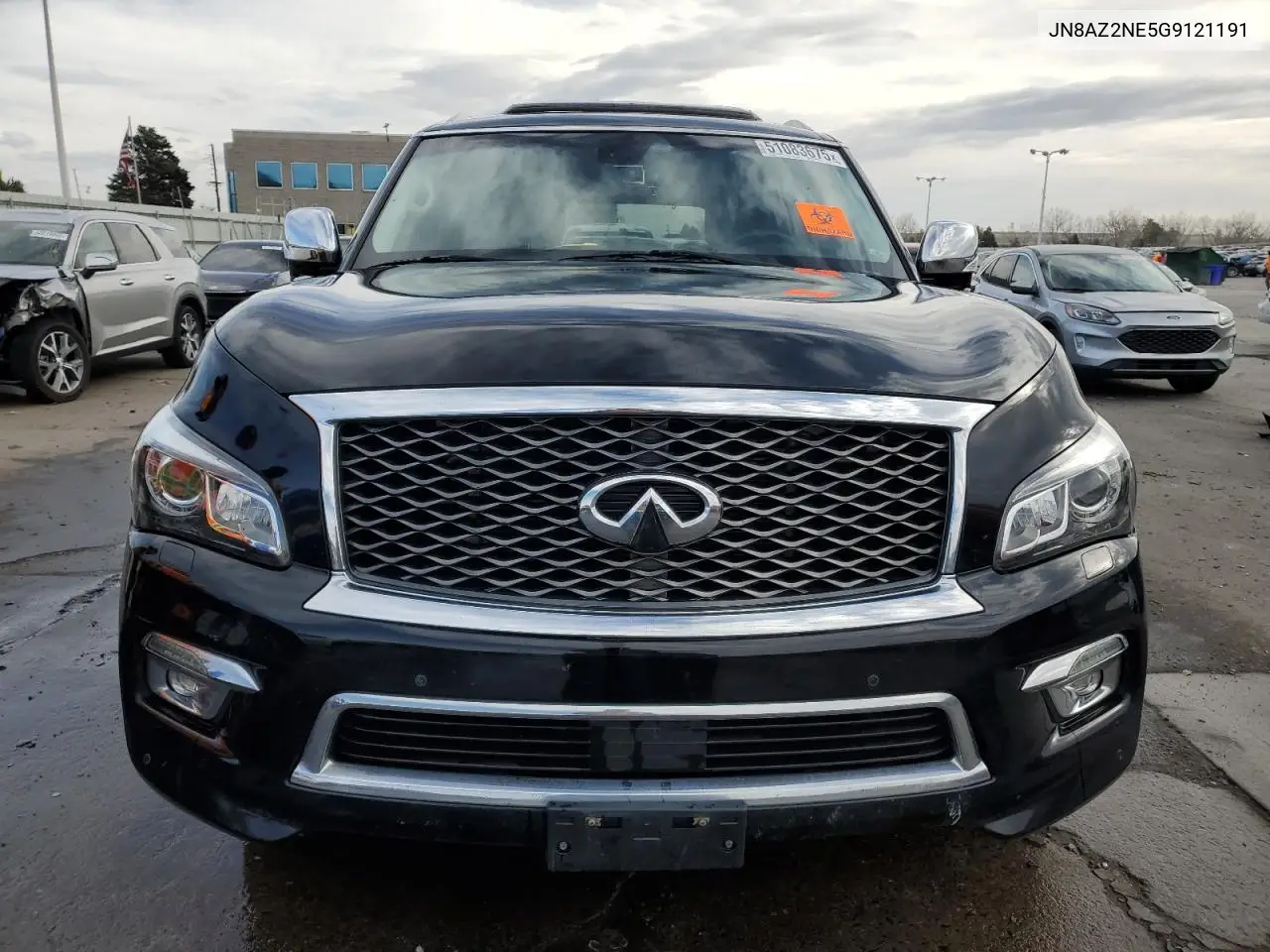 2016 Infiniti Qx80 VIN: JN8AZ2NE5G9121191 Lot: 51083675