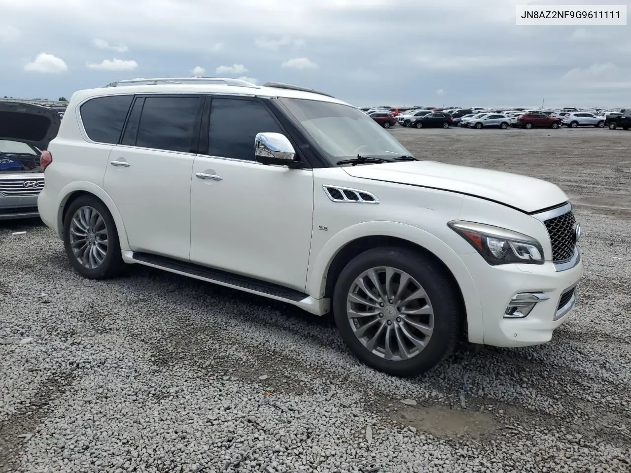 2016 Infiniti Qx80 VIN: JN8AZ2NF9G9611111 Lot: 56013325