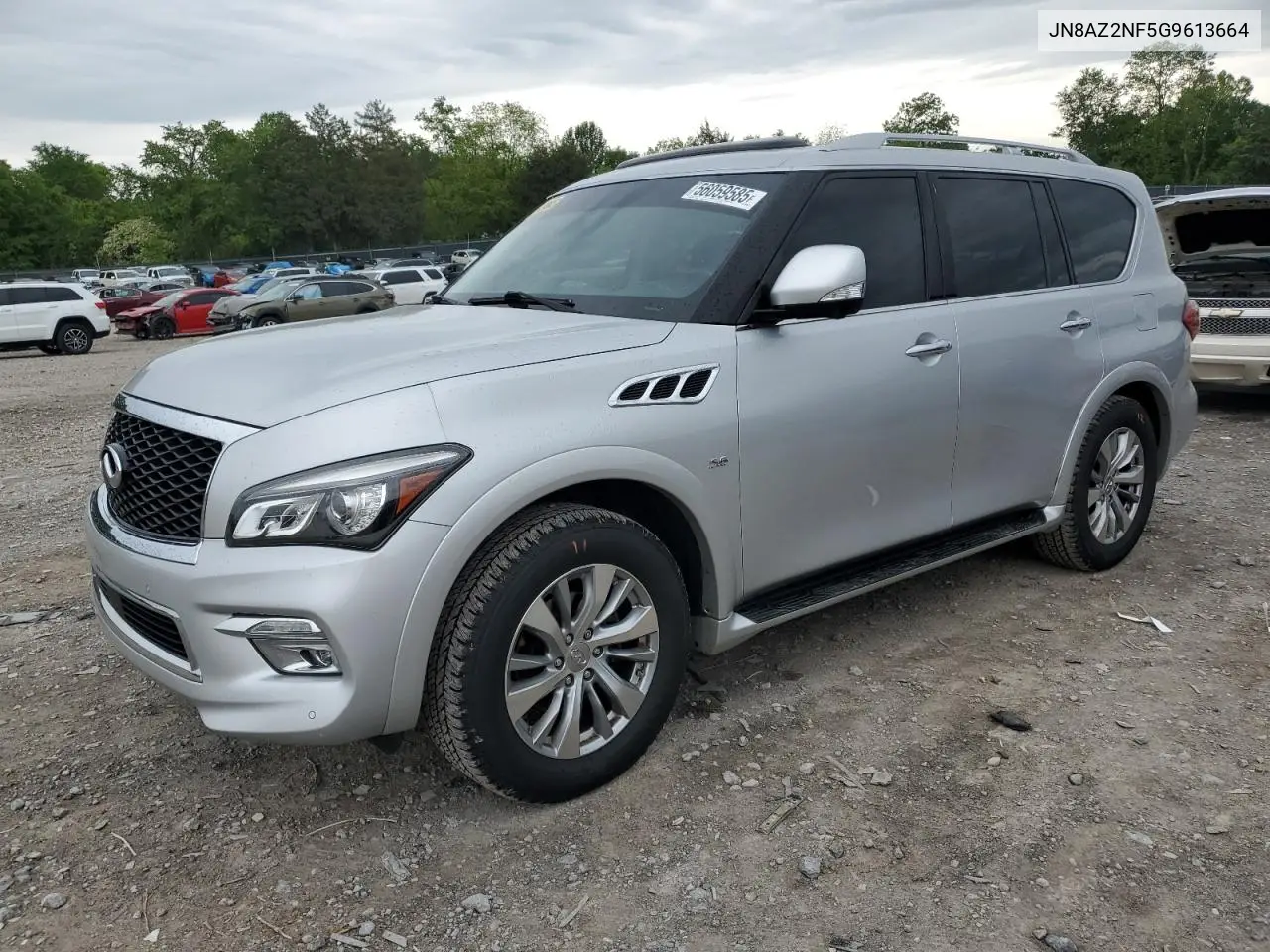 2016 Infiniti Qx80 VIN: JN8AZ2NF5G9613664 Lot: 56059585