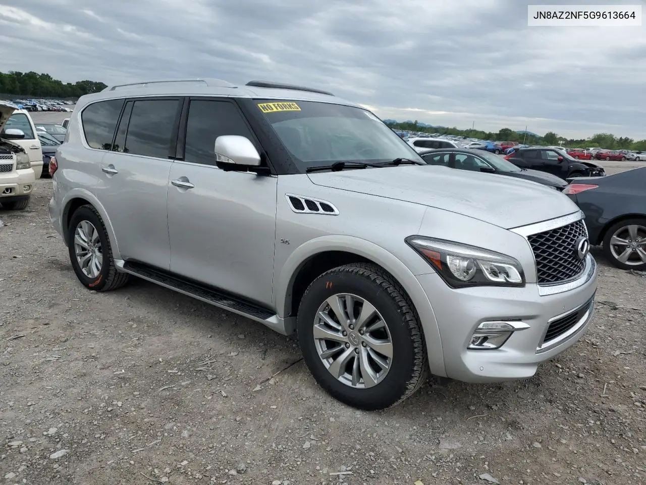 2016 Infiniti Qx80 VIN: JN8AZ2NF5G9613664 Lot: 56059585