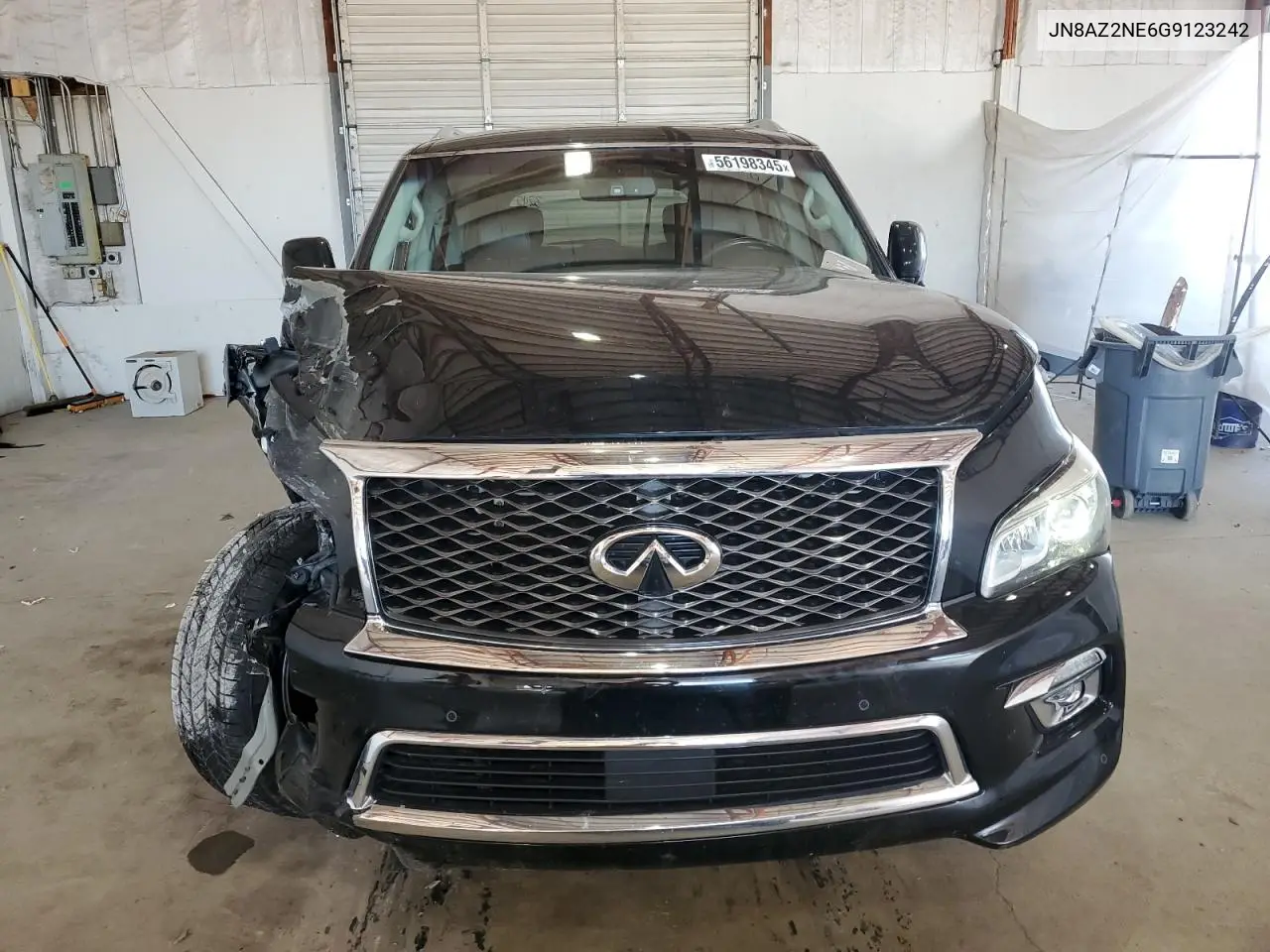 2016 Infiniti Qx80 VIN: JN8AZ2NE6G9123242 Lot: 56198345