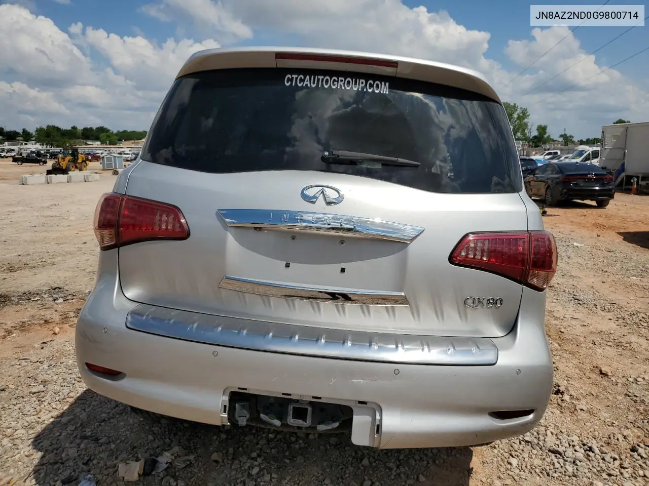 2016 Infiniti Qx80 VIN: JN8AZ2ND0G9800714 Lot: 56522445