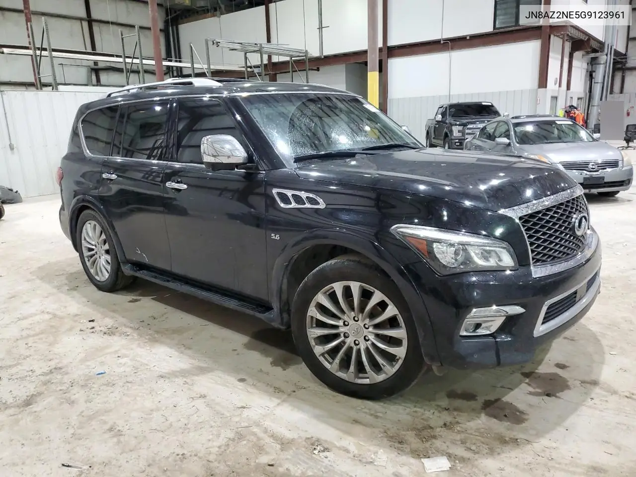 2016 Infiniti Qx80 VIN: JN8AZ2NE5G9123961 Lot: 57415555