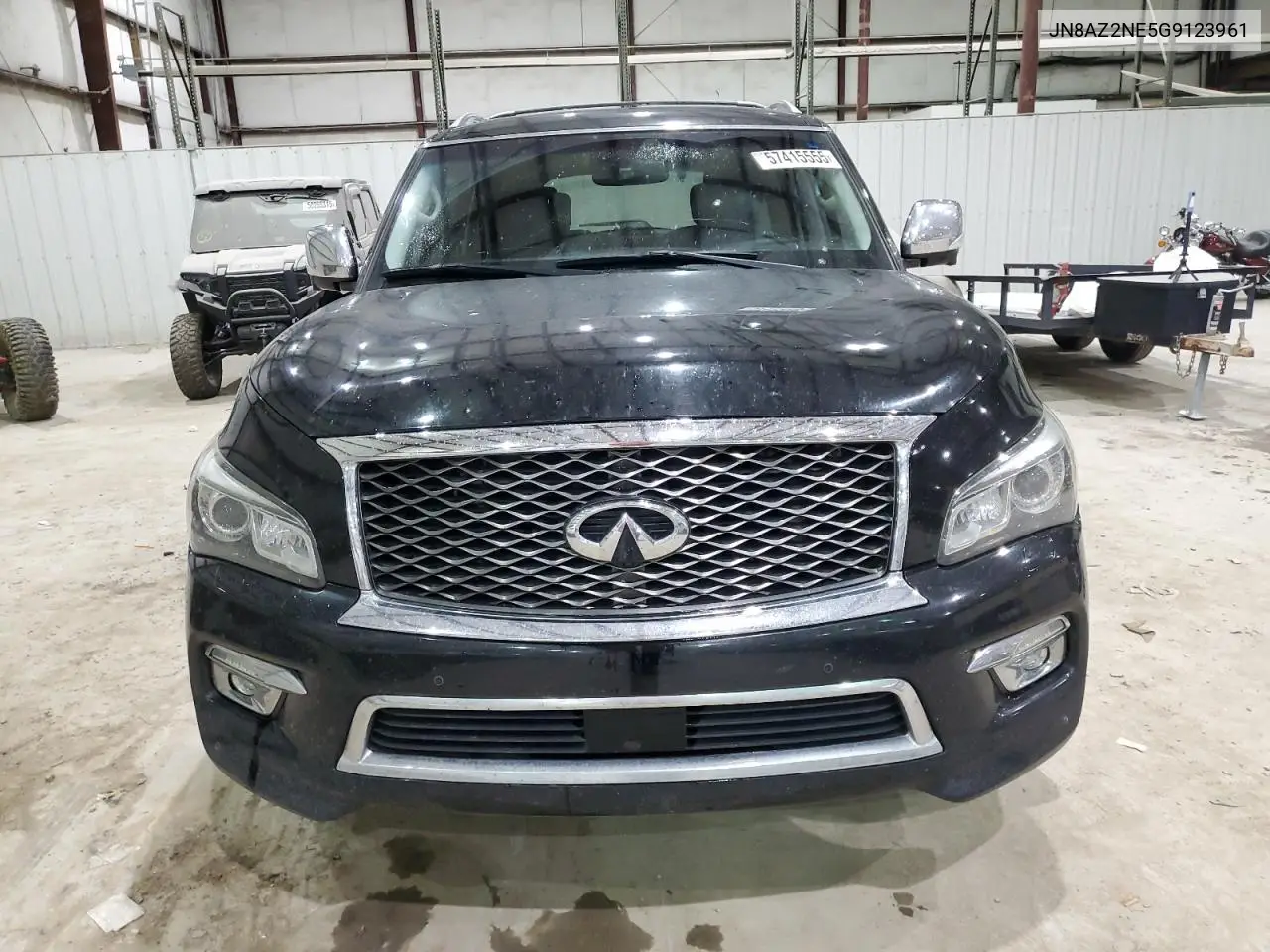2016 Infiniti Qx80 VIN: JN8AZ2NE5G9123961 Lot: 57415555