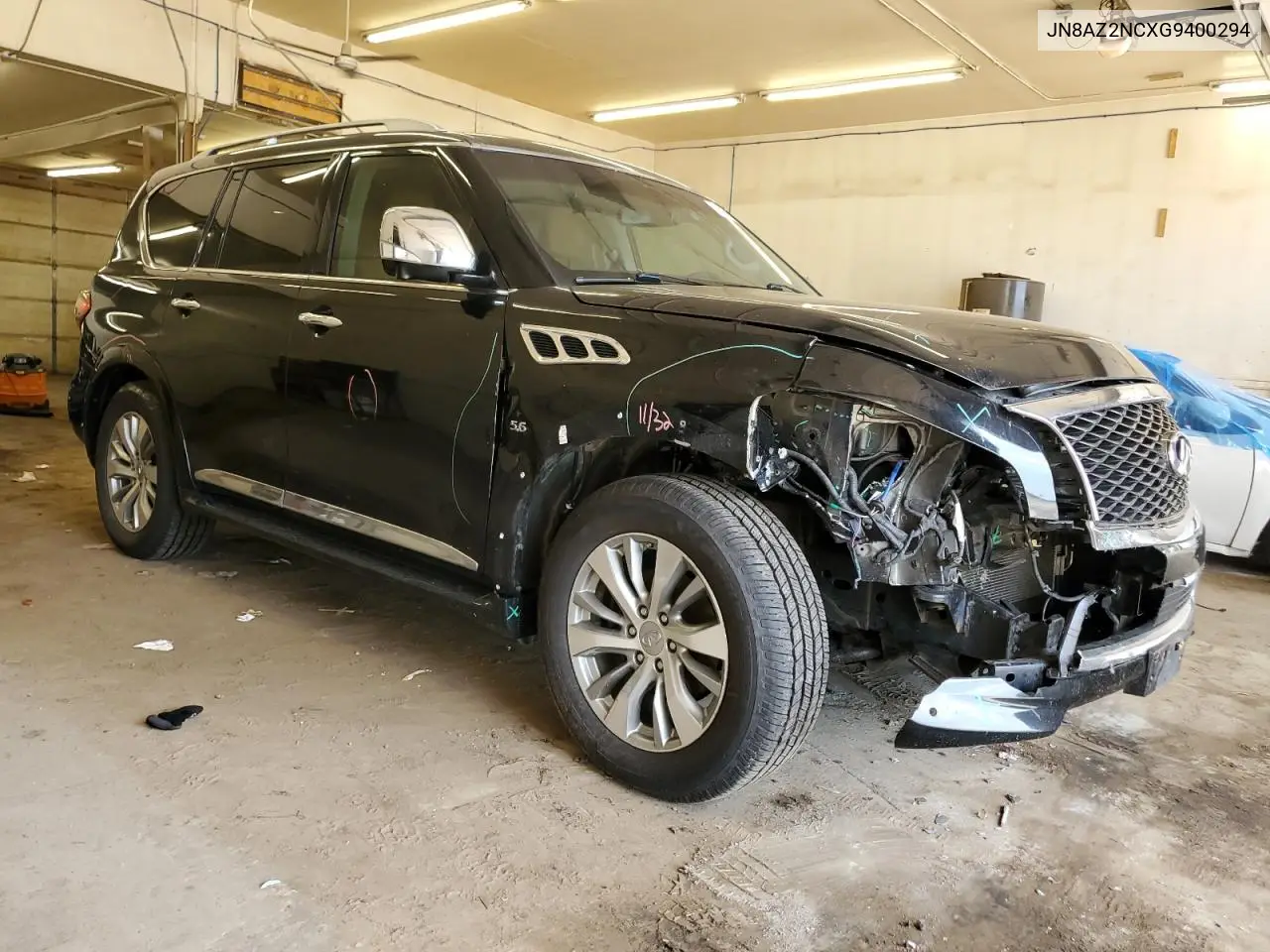 2016 Infiniti Qx80 VIN: JN8AZ2NCXG9400294 Lot: 60957245