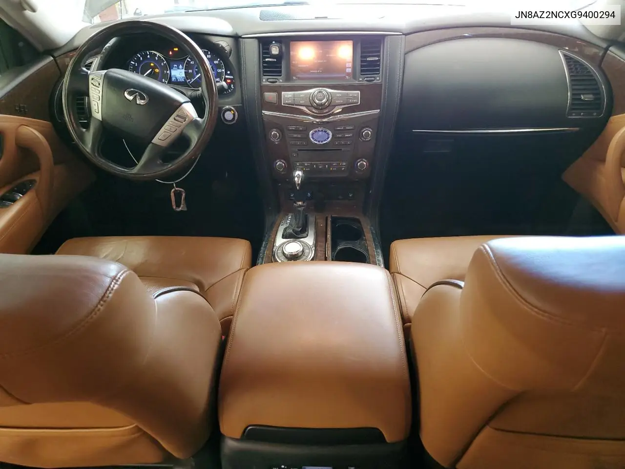 2016 Infiniti Qx80 VIN: JN8AZ2NCXG9400294 Lot: 60957245