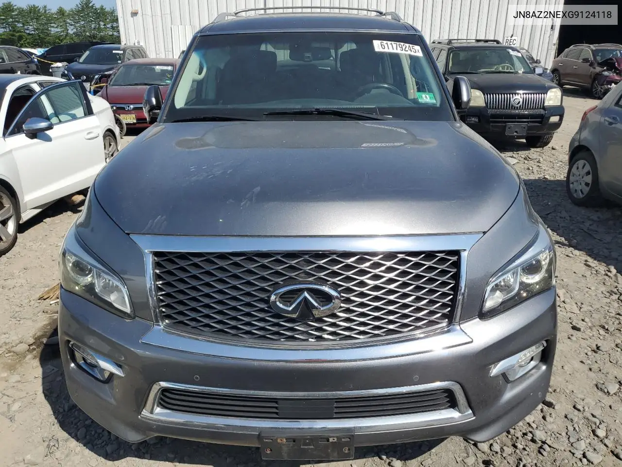 2016 Infiniti Qx80 VIN: JN8AZ2NEXG9124118 Lot: 61179245