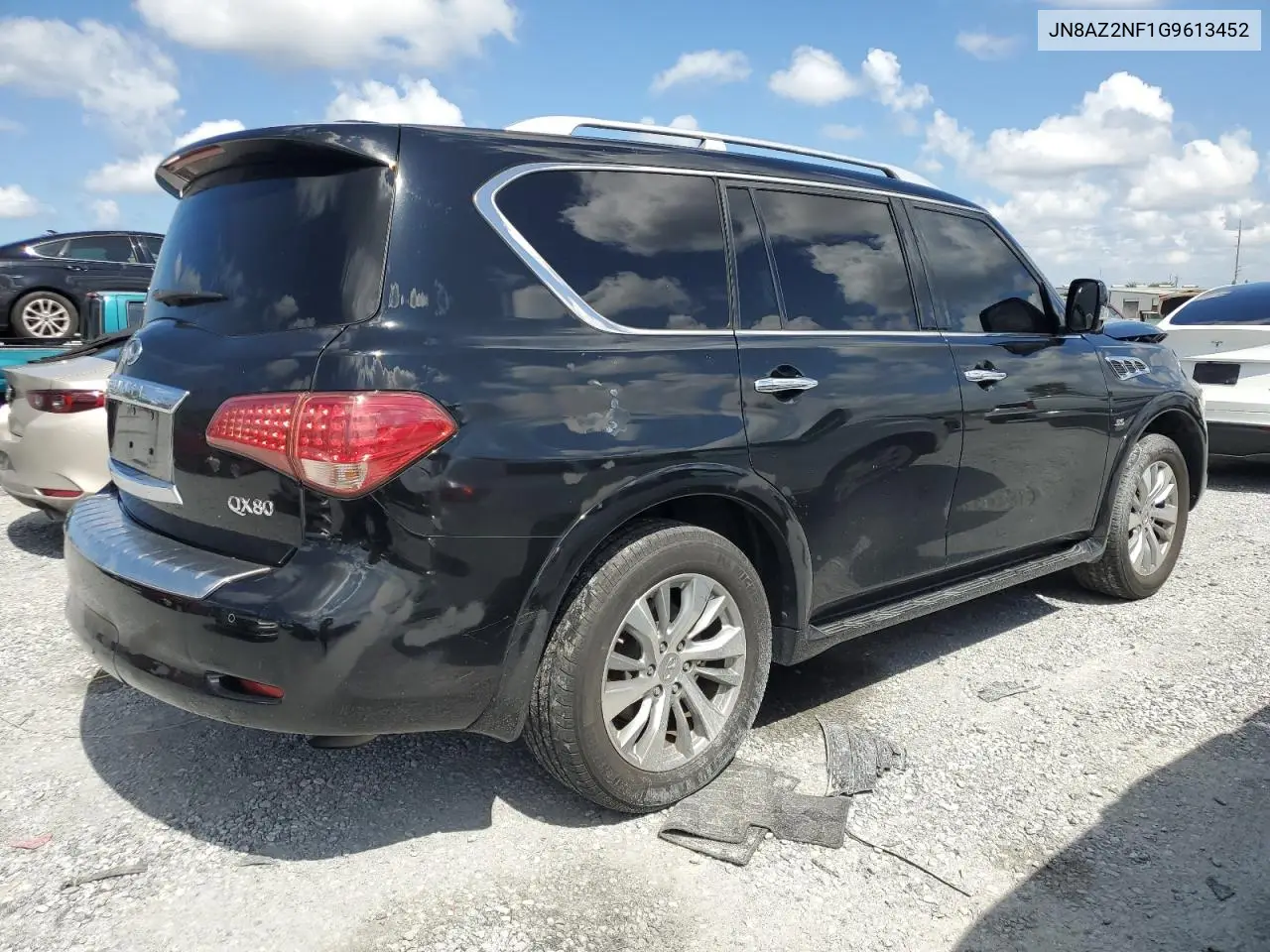 2016 Infiniti Qx80 VIN: JN8AZ2NF1G9613452 Lot: 61995075