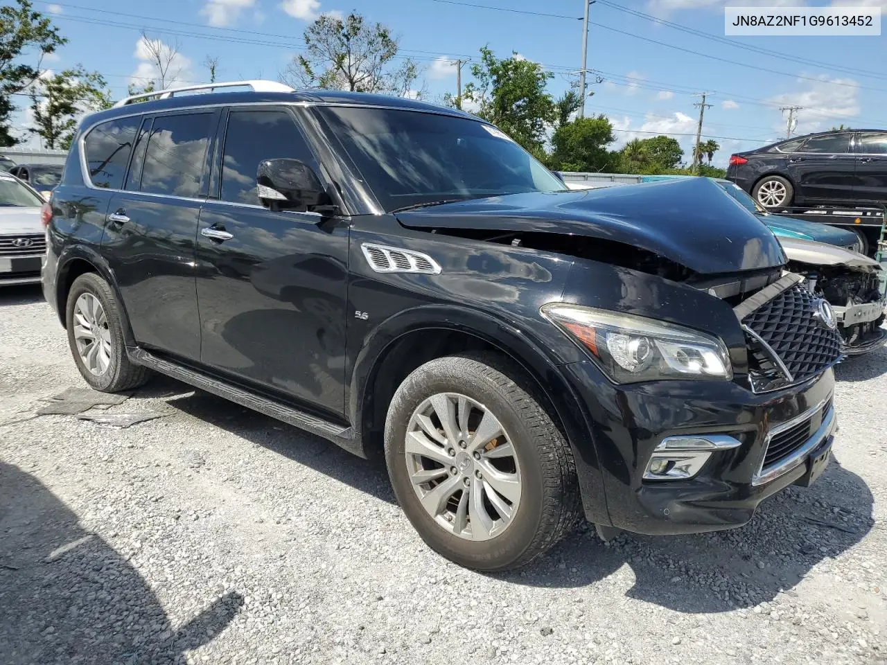 2016 Infiniti Qx80 VIN: JN8AZ2NF1G9613452 Lot: 61995075
